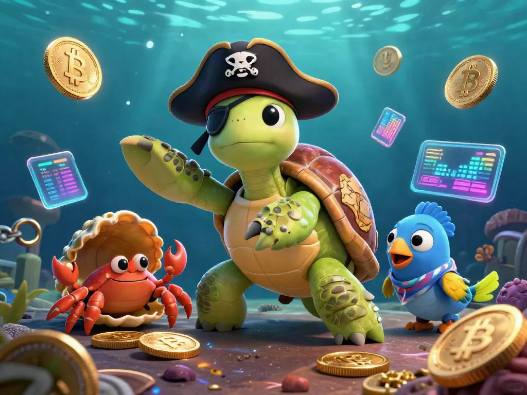 Engage in thrilling underwater adventure with 8XBET's vibrant casino-themed illustration featuring fantastical sea creatures.